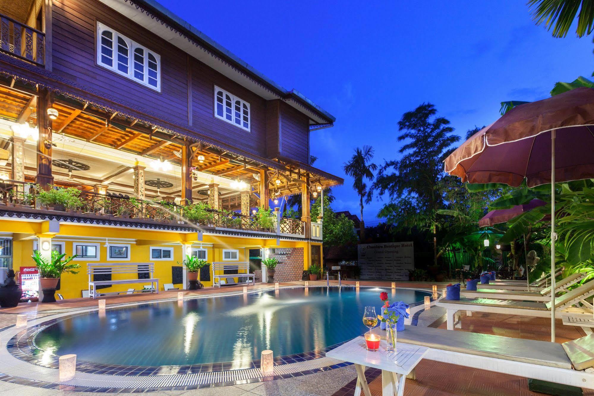 Chandara Boutique Hotel Vientiane Exterior photo